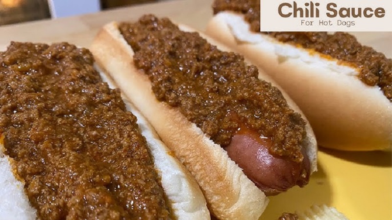 Hot Dog Chili Sauce Recipe – A Bold, Flavor-Packed Topping